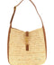 Woven Raffia Leather Summer Shoulder Bag