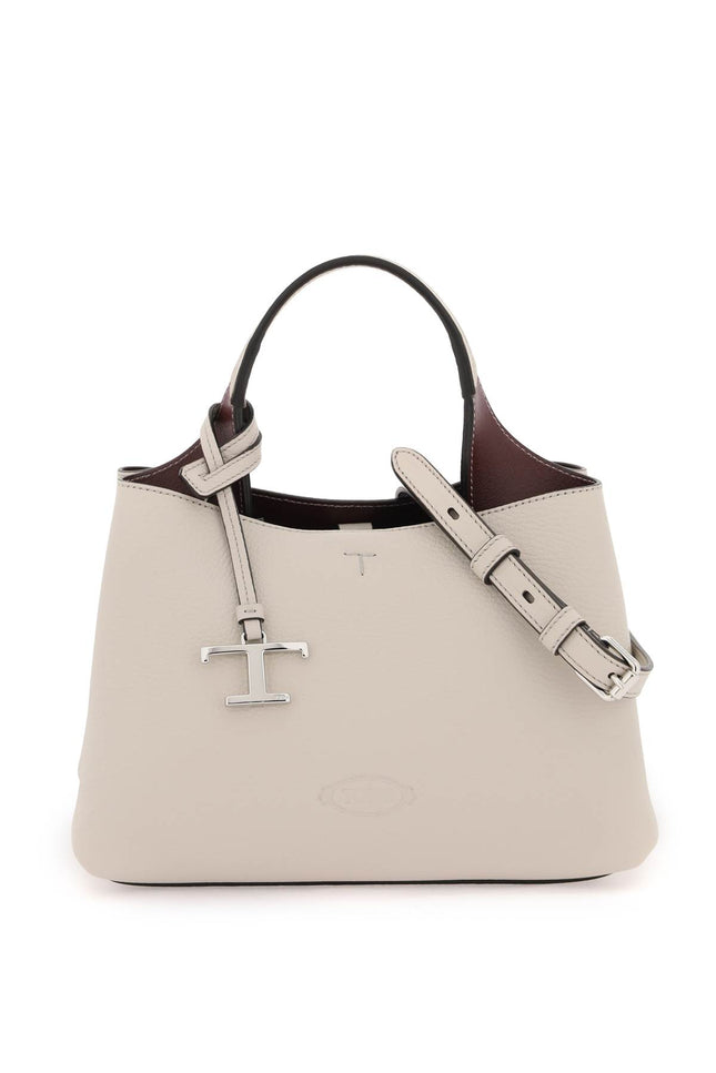 Tod'S Leather Handbag-Bags-TOD'S-Grey-Urbanheer