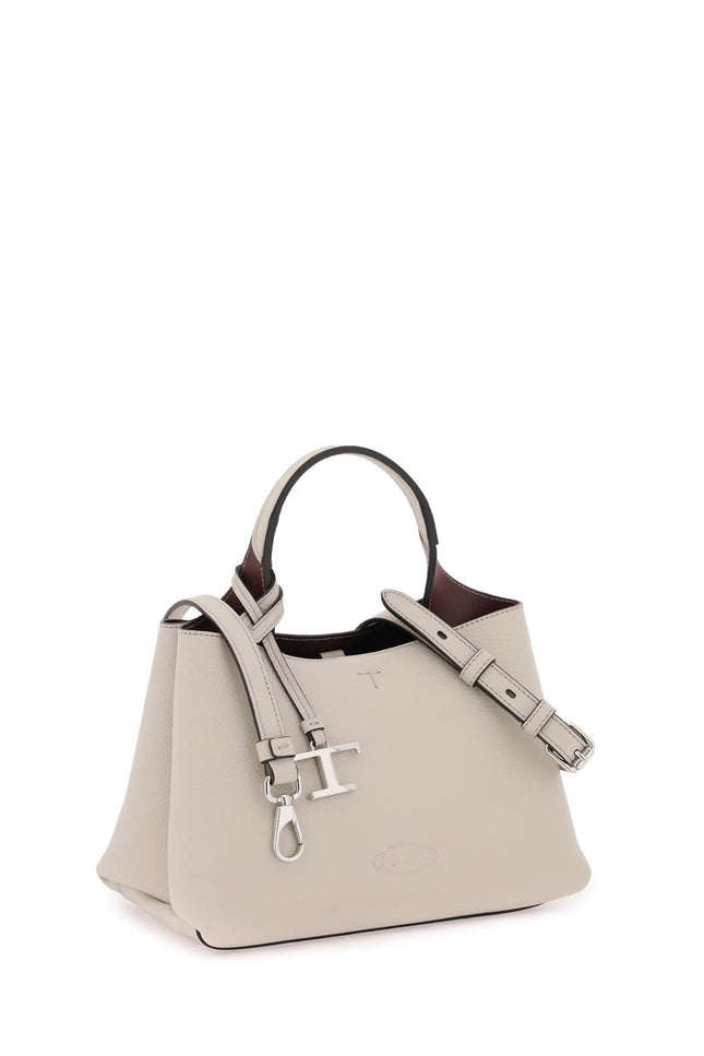 Tod'S Leather Handbag-Bags-TOD'S-Grey-Urbanheer