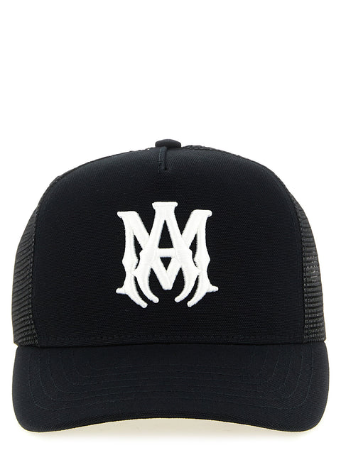 Amiri Ma Logo Trucker Hat With Mesh