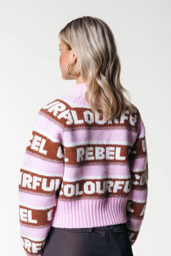 Ximenia Knit | Multicolor-Sweater-Colourful Rebel-XS-Multicolor-Urbanheer