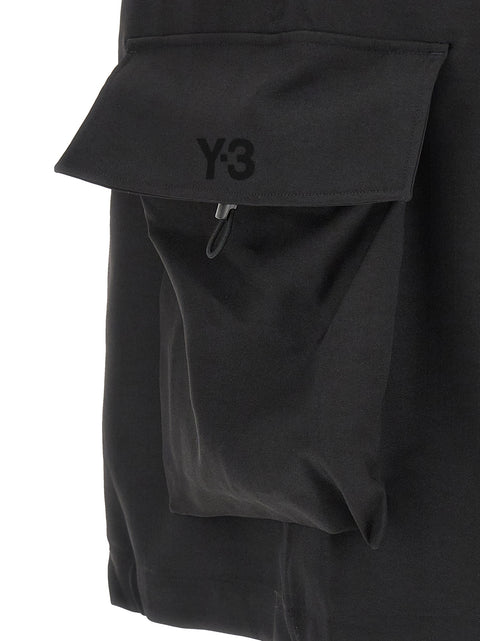 Y-3 Sport Uniform Short Cargo Shorts