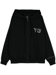 Y-3 Sweaters Black-Men > Clothing > Topwear-Y-3-M-Black-Urbanheer