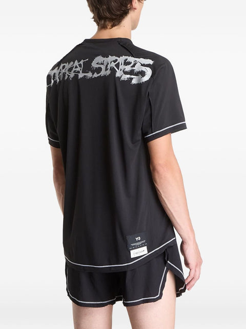 Y-3 T-shirts and Polos BLACK
