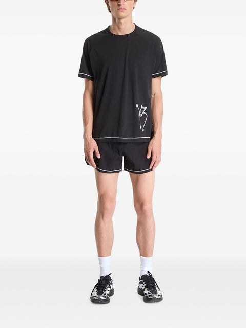 Y-3 T-shirts and Polos BLACK