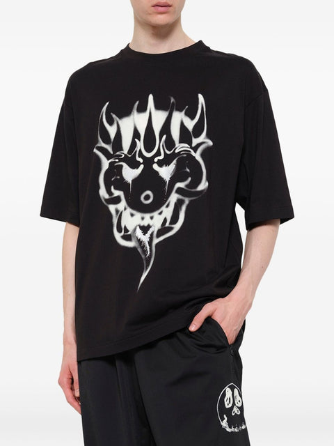 Y-3 T-shirts and Polos BLACK