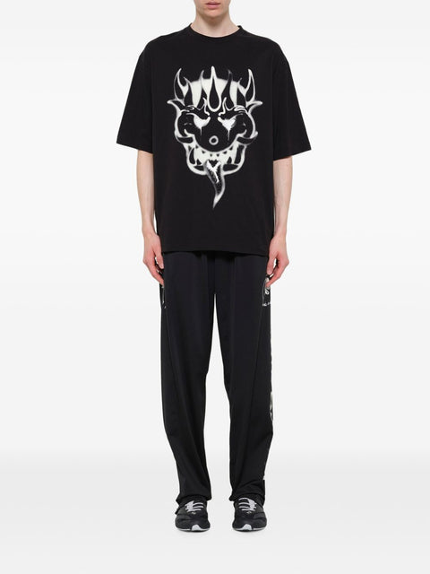 Y-3 T-shirts and Polos BLACK