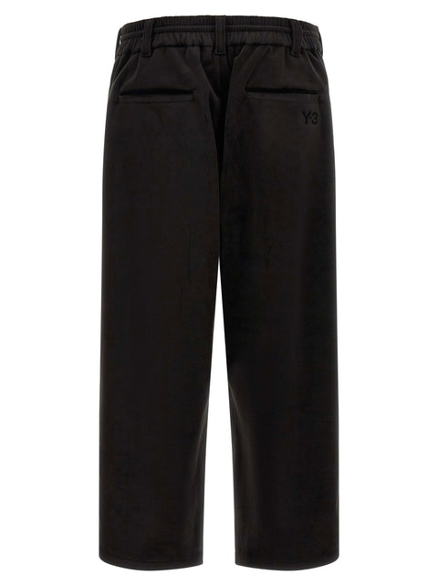 Y-3 Velvet Effect Joggers