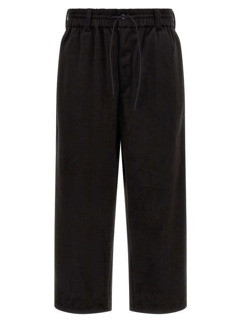 Y-3 Velvet Effect Joggers