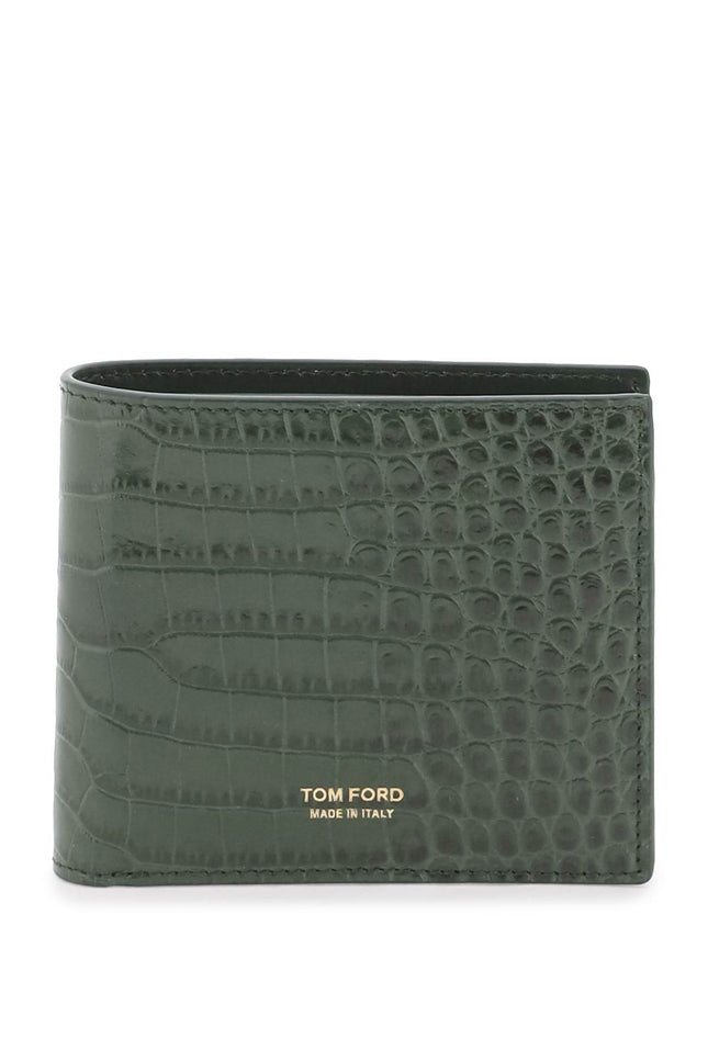 Tom ford croco-embossed leather bifold wallet-Wallet-Tom Ford-os-Urbanheer