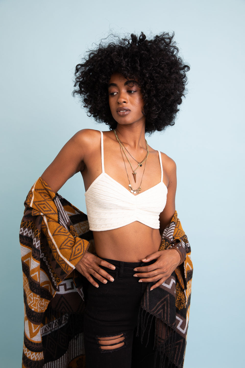 Cuddle Season Knit Pattern Brami-Periwinkle Aether-M/L-Mint-Urbanheer