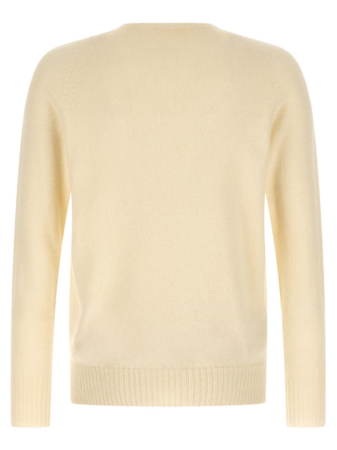 Ma'ry'ya Crew-neck Sweater With Slits