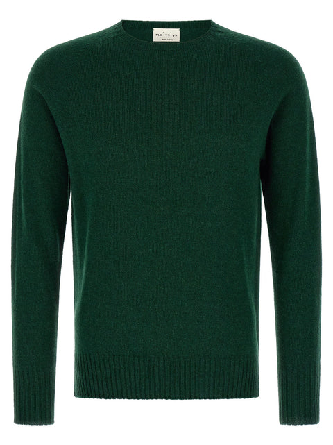 Ma'ry'ya Crew-neck Sweater With Slits