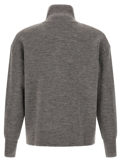 Ma'ry'ya Half-zip Sweater