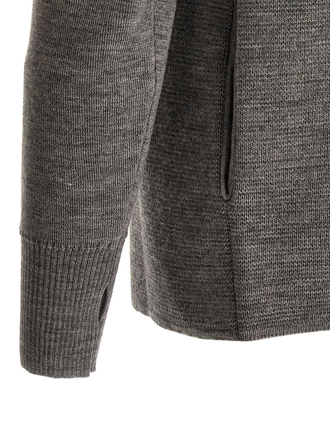 Ma'ry'ya Half-zip Sweater