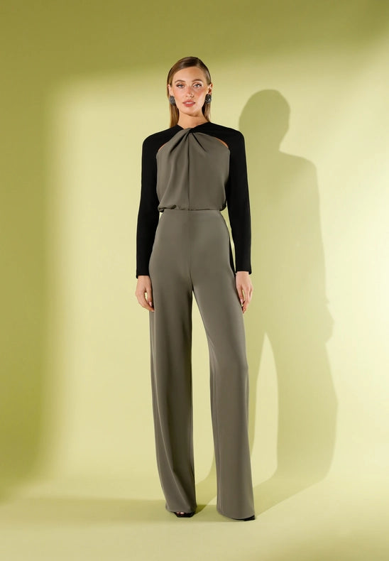 Yanel Black Khaki Pants-Pants-Victoria-XS-Urbanheer