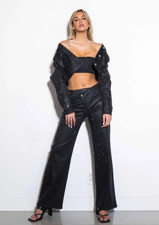 Yonce Coated Jacket-Jacket-Vibrant M.i.U-S-Coated Black-Urbanheer