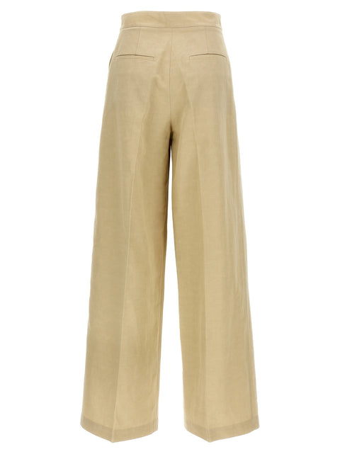 Yves Salomon Linen Trousers