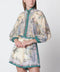 ZIMMERMANN Cream cotton and silk Indra shirt