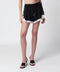 ZIMMERMANN Roselight shorts in black cotton and silk