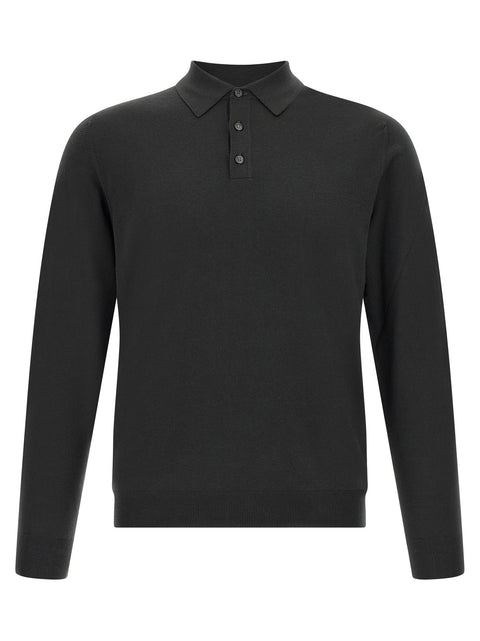 Zanone Flexwool Wool Polo Shirt