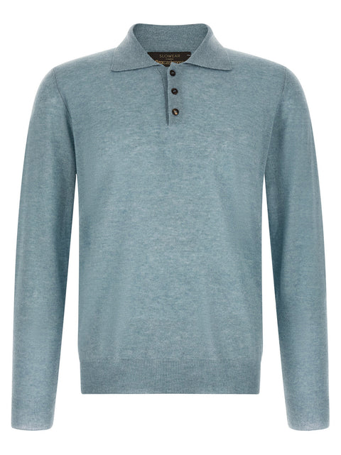Zanone Knitted Polo Shirt
