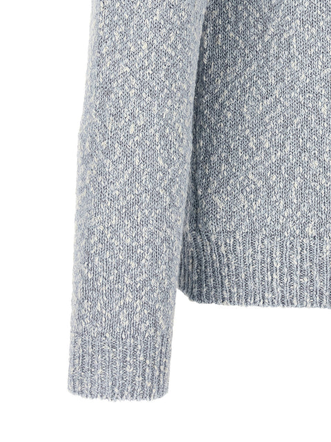 Zanone Two-tone Yarn Sweater