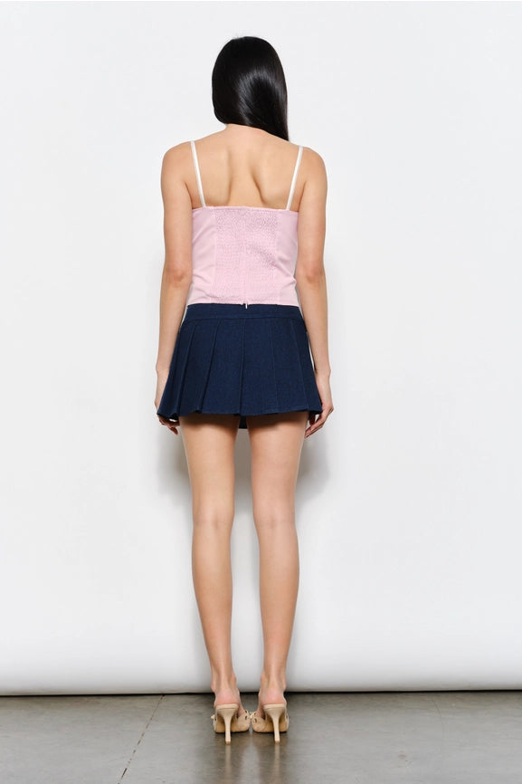 Zara Lace Peekboo Cami Top Pink-Top-Pretty Garbage-S-Pink-Urbanheer