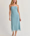 Zeah Organza Tube Midi Dress
