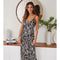 Zebra Print Silky Slip Skirt-Skirt-MILIO MILANO-XS-Black/Ivory-Urbanheer