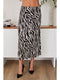 Zebra Print Silky Slip Skirt-Skirt-MILIO MILANO-XS-Black/Ivory-Urbanheer