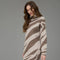 Zebra Print Turtleneck Long Sleeve Sweater Dress BROWN-Dress-Blu Pepper-S-BROWN-Urbanheer