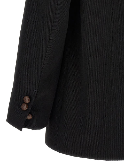 Zegna Wool Blazer With Buttons