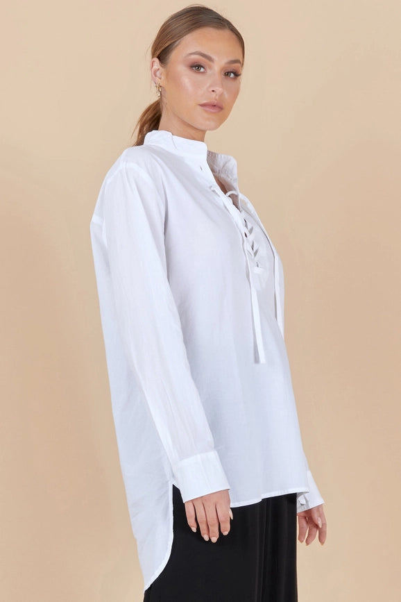 Zephyr Shirt - White-Shirt-BEFORE ANYONE ELSE-S-Urbanheer