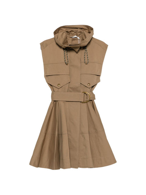Zimmermann Clash cotton mini dress