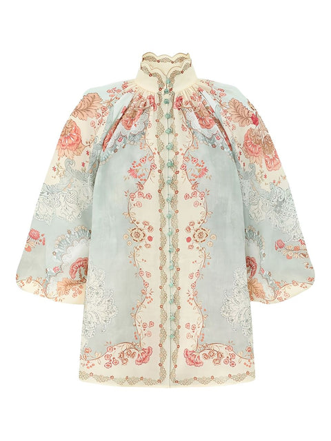 Zimmermann Daylight printed blouse