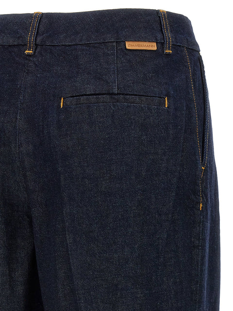 Zimmermann Illustration Denim Jeans