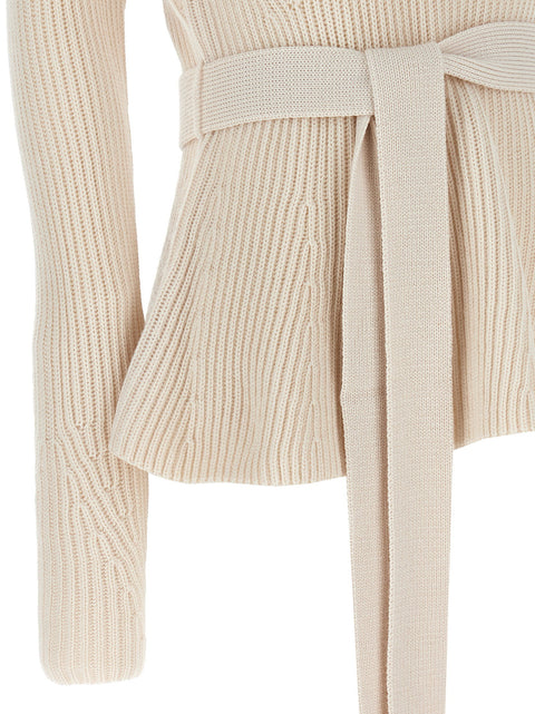Zimmermann Illustration Peplum Sweater