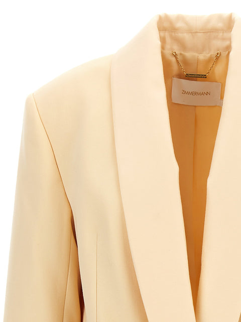 Zimmermann Illustration Shawl Tux Jacket Blazer