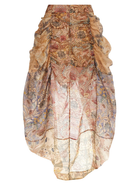 Zimmermann Rebellion Draped Skirt