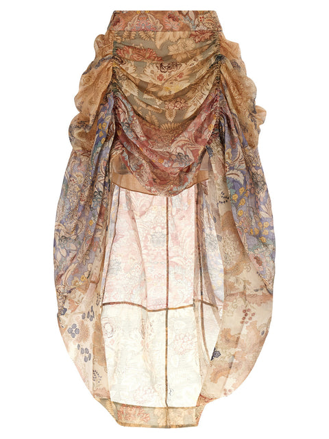 Zimmermann Rebellion Draped Skirt