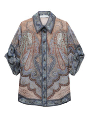 Zimmermann Shirts Blue
