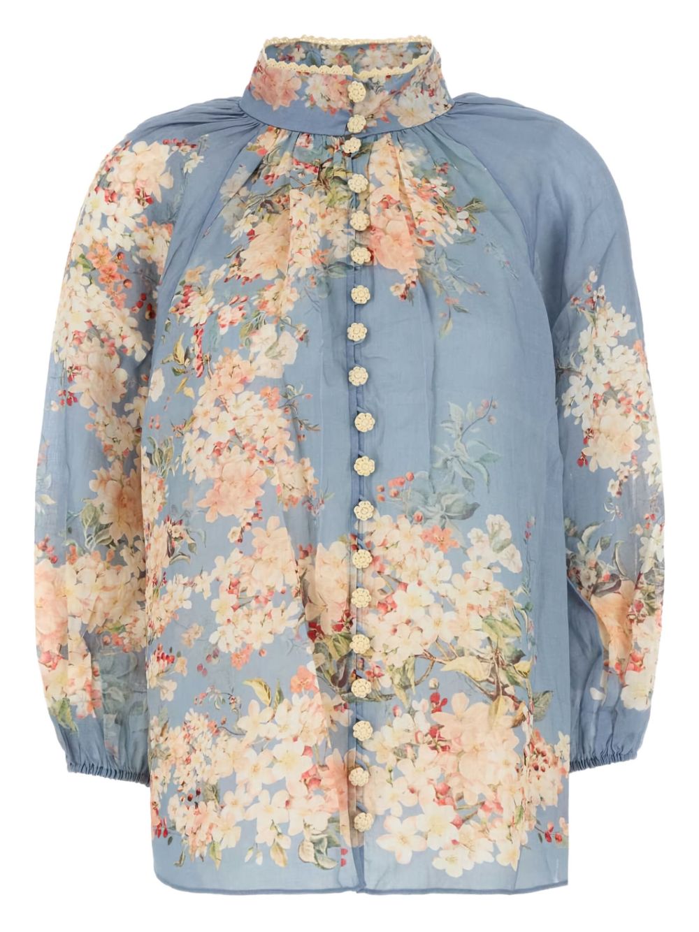 Zimmermann Shirts Clear Blue