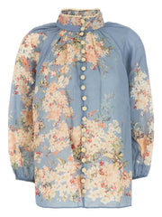 Zimmermann Shirts Clear Blue