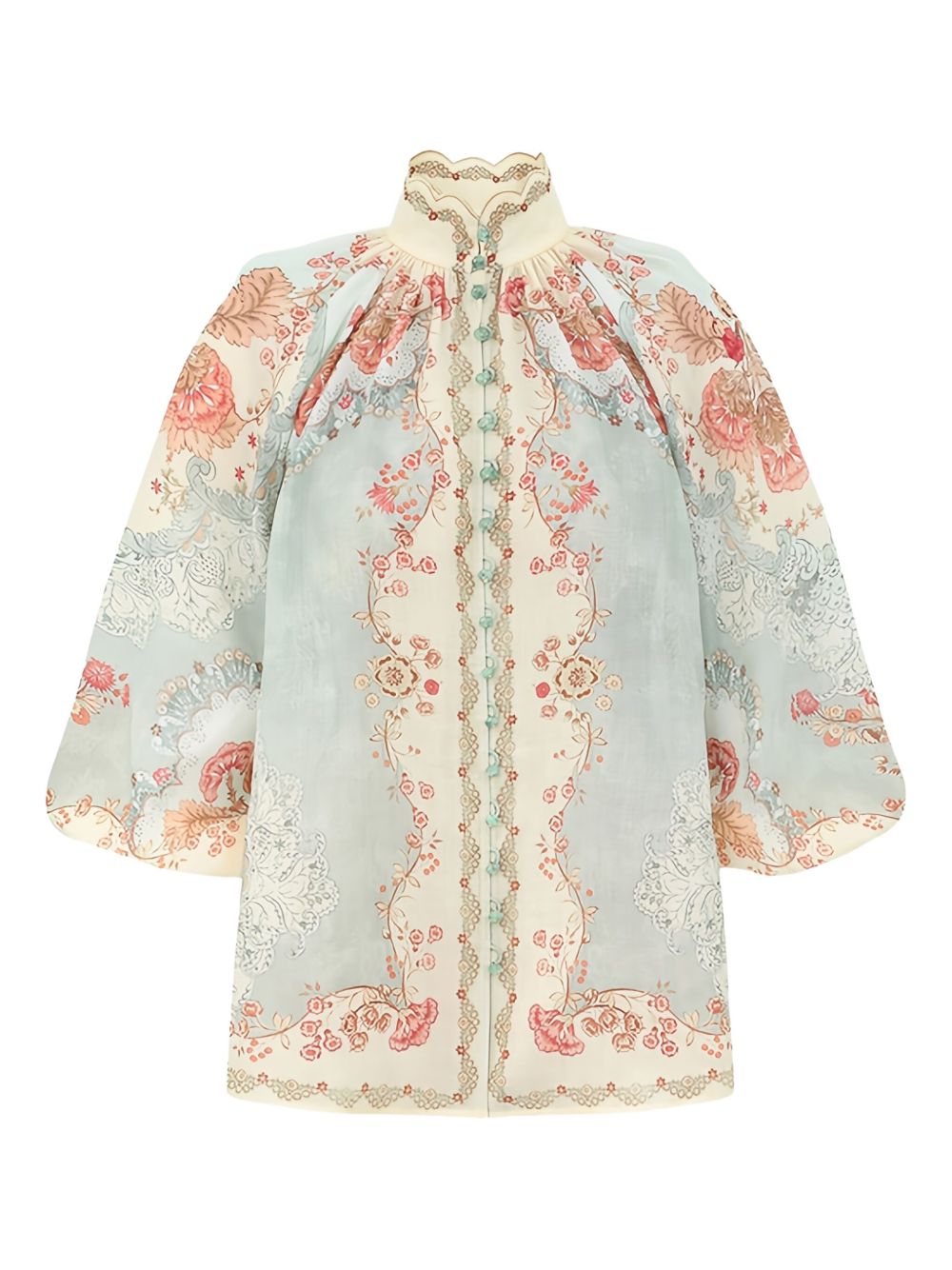 Zimmermann Shirts Clear Blue