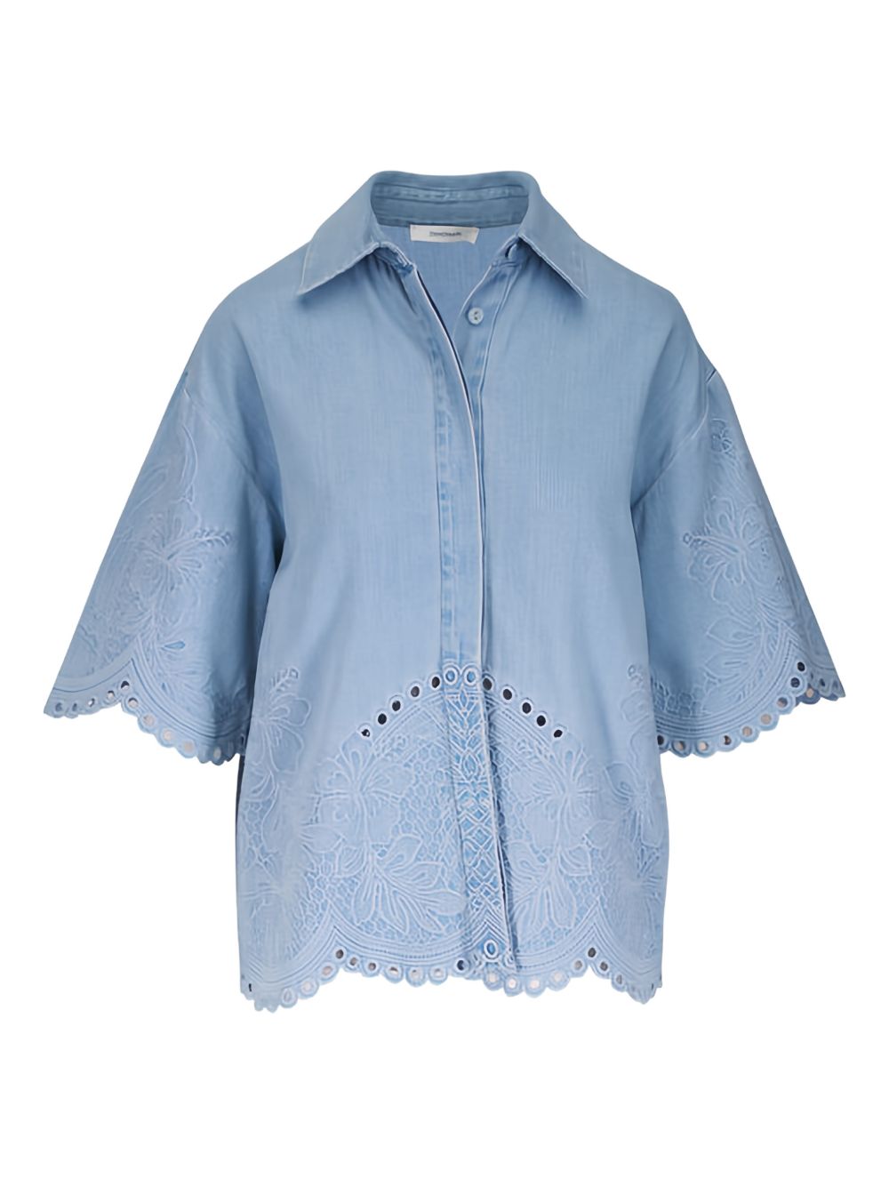 Zimmermann Shirts Clear Blue