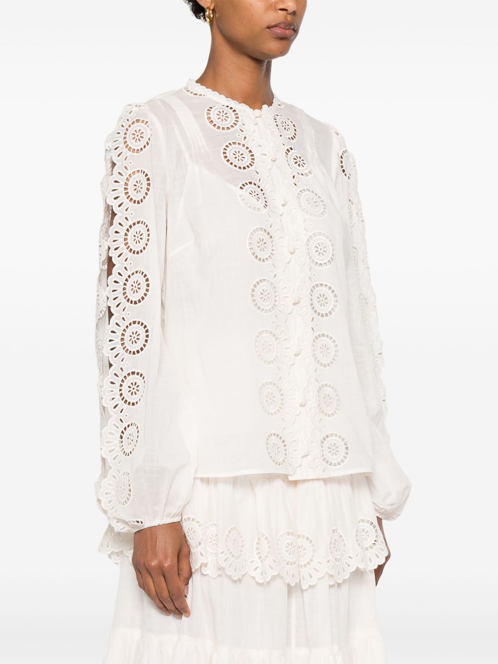 Zimmermann Shirts Ivory-Shirts-Zimmermann-0-Urbanheer
