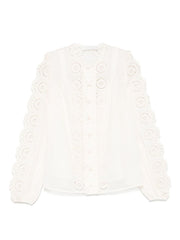 Zimmermann Shirts Ivory-Shirts-Zimmermann-0-Urbanheer