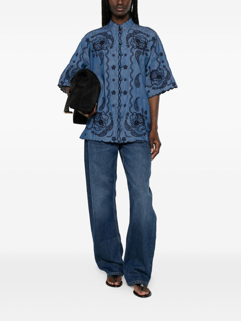 Zimmermann Shirts NAVY
