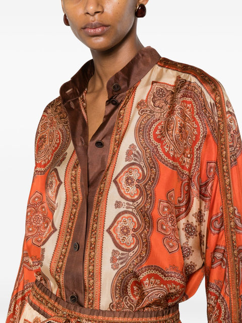 Zimmermann Shirts ORANGE